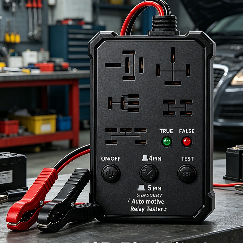 ⏳🔥¡50 % DE DESCUENTO POR TIEMPO LIMITADO! ⏰ Probador de Relés Automotriz con Extractor de Relés