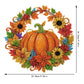 ⏳🔥¡50 % DE DESCUENTO POR TIEMPO LIMITADO! ⏰ 🎃✨ Corona Otoñal de Calabaza con Rombo – Kit DIY Completo, Cuelga y Decora tu Puerta con Encanto Rústico 🍂🏠