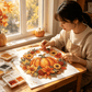 ⏳🔥¡50 % DE DESCUENTO POR TIEMPO LIMITADO! ⏰ 🎃✨ Corona Otoñal de Calabaza con Rombo – Kit DIY Completo, Cuelga y Decora tu Puerta con Encanto Rústico 🍂🏠