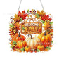 ⏳🔥¡50 % DE DESCUENTO POR TIEMPO LIMITADO! ⏰ 🎃✨ Corona Otoñal de Calabaza con Rombo – Kit DIY Completo, Cuelga y Decora tu Puerta con Encanto Rústico 🍂🏠