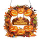 ⏳🔥¡50 % DE DESCUENTO POR TIEMPO LIMITADO! ⏰ 🎃✨ Corona Otoñal de Calabaza con Rombo – Kit DIY Completo, Cuelga y Decora tu Puerta con Encanto Rústico 🍂🏠