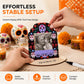 Marco decorativo para fotos del Día de los Muertos