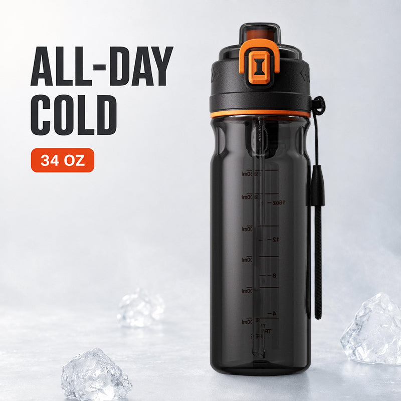 🎉 ¡Rebajas 2026 — ¡Más de 23.000 vendidas! 🏃 ¿Entrenamiento caliente? Solo hay que pulsar y rociar — enfriamiento instantáneo. 750 ml, a prueba de fugas y diseñado para el exterior. ✨