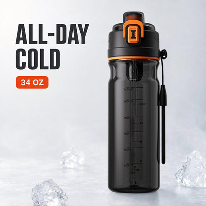 🎉 ¡Rebajas 2026 — ¡Más de 23.000 vendidas! 🏃 ¿Entrenamiento caliente? Solo hay que pulsar y rociar — enfriamiento instantáneo. 750 ml, a prueba de fugas y diseñado para el exterior. ✨