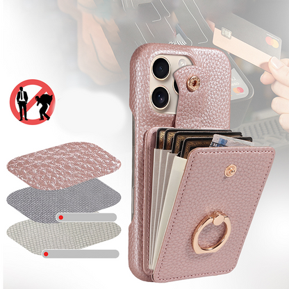 🎁2026 New Arrivals 50% OFF💥Crossbody Wallet Phone Case – RFID Blocking, Accordion Card Slot, Detachable Strap & Litchi Pattern PU Leather. Over 19,362 Stylish & Secure Carries!✨
