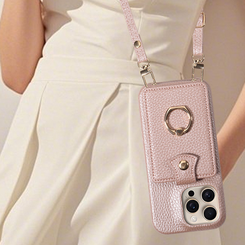 🎁2026 New Arrivals 50% OFF💥Crossbody Wallet Phone Case – RFID Blocking, Accordion Card Slot, Detachable Strap & Litchi Pattern PU Leather. Over 19,362 Stylish & Secure Carries!✨