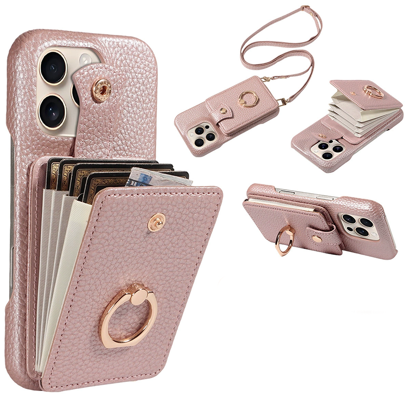 🎁2026 New Arrivals 50% OFF💥Crossbody Wallet Phone Case – RFID Blocking, Accordion Card Slot, Detachable Strap & Litchi Pattern PU Leather. Over 19,362 Stylish & Secure Carries!✨