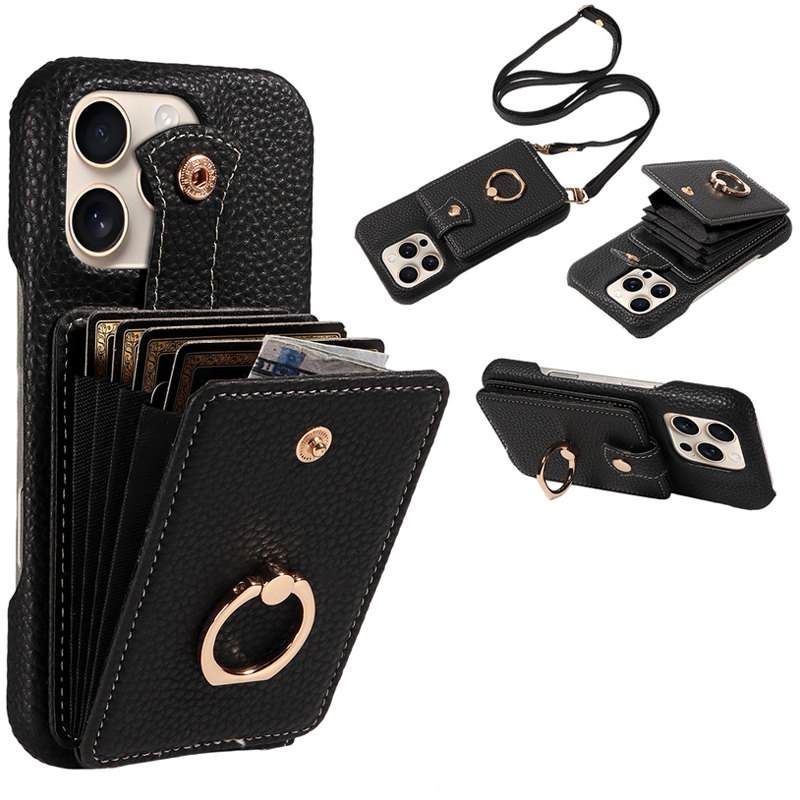 🎁2026 New Arrivals 50% OFF💥Crossbody Wallet Phone Case – RFID Blocking, Accordion Card Slot, Detachable Strap & Litchi Pattern PU Leather. Over 19,362 Stylish & Secure Carries!✨