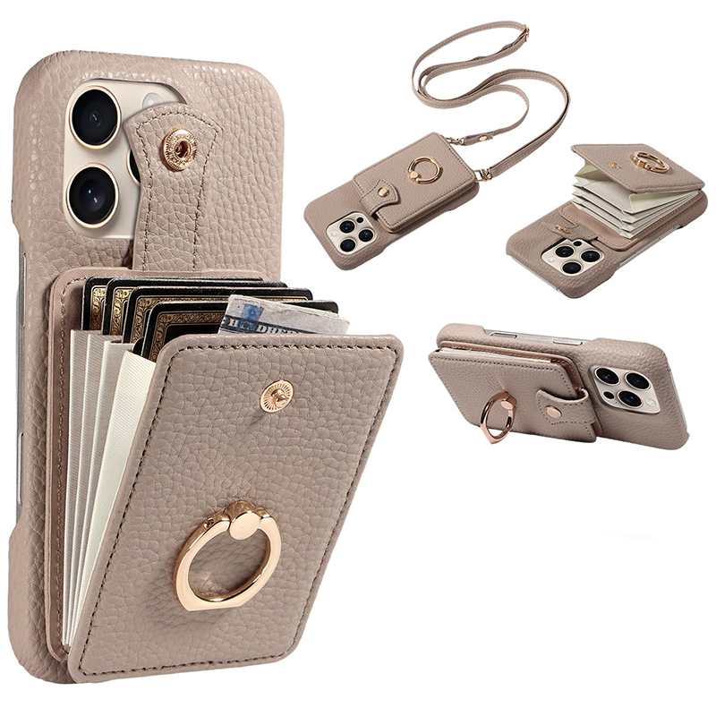 🎁2026 New Arrivals 50% OFF💥Crossbody Wallet Phone Case – RFID Blocking, Accordion Card Slot, Detachable Strap & Litchi Pattern PU Leather. Over 19,362 Stylish & Secure Carries!✨