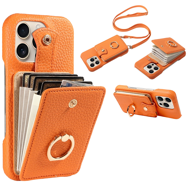 🎁2026 New Arrivals 50% OFF💥Crossbody Wallet Phone Case – RFID Blocking, Accordion Card Slot, Detachable Strap & Litchi Pattern PU Leather. Over 19,362 Stylish & Secure Carries!✨