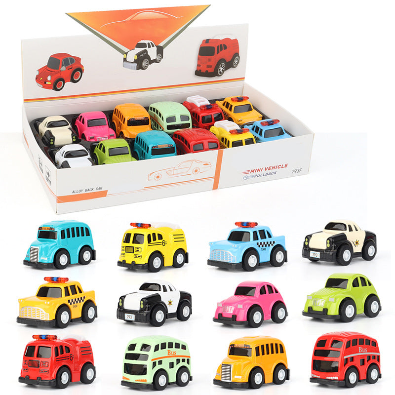 ⏳🔥¡50 % DE DESCUENTO POR TIEMPO LIMITADO! ⏰ 🚗 Set de 12 Mini Coches de Juguete de Dibujos – Colores vivos, ruedas suaves y ABS resistente – ¡Perfecto para regalos de fiesta y coleccionistas! ✨
