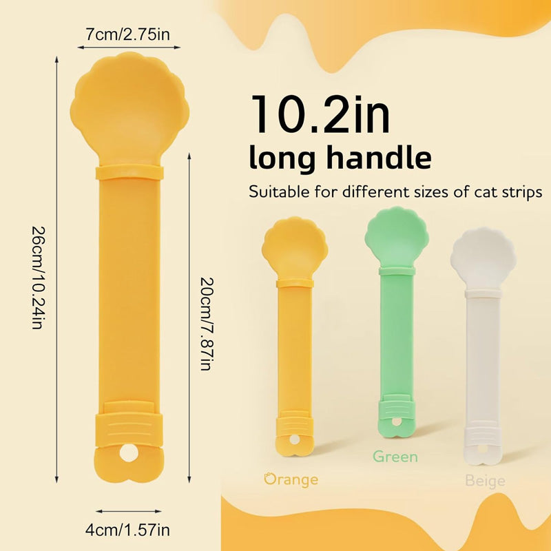 ⏳🔥¡50 % DE DESCUENTO POR TIEMPO LIMITADO! ⏰ 💞¡+50K VENDIDOS! Cuchara Dispensadora para Gatos – Sin BPA, exprime con una mano y cuchara ancha. ¡Alimentación limpia – hazte con la tuya! ✅