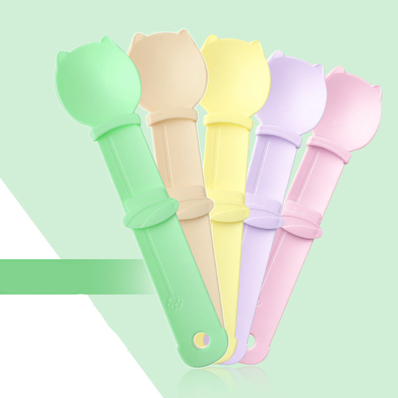⏳🔥¡50 % DE DESCUENTO POR TIEMPO LIMITADO! ⏰ 💞¡+50K VENDIDOS! Cuchara Dispensadora para Gatos – Sin BPA, exprime con una mano y cuchara ancha. ¡Alimentación limpia – hazte con la tuya! ✅