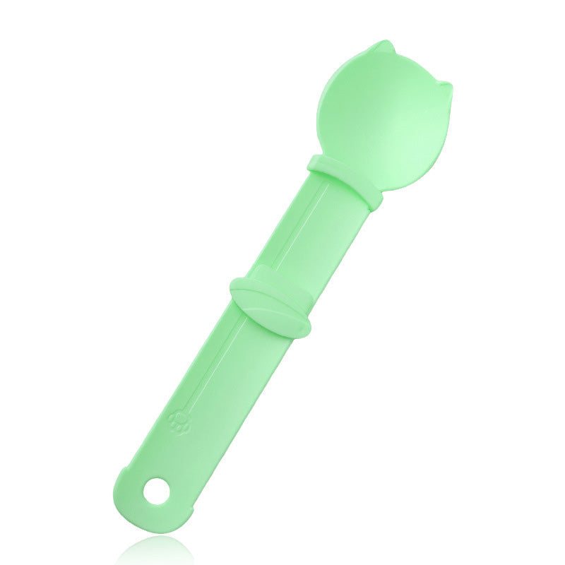 ⏳🔥¡50 % DE DESCUENTO POR TIEMPO LIMITADO! ⏰ 💞¡+50K VENDIDOS! Cuchara Dispensadora para Gatos – Sin BPA, exprime con una mano y cuchara ancha. ¡Alimentación limpia – hazte con la tuya! ✅