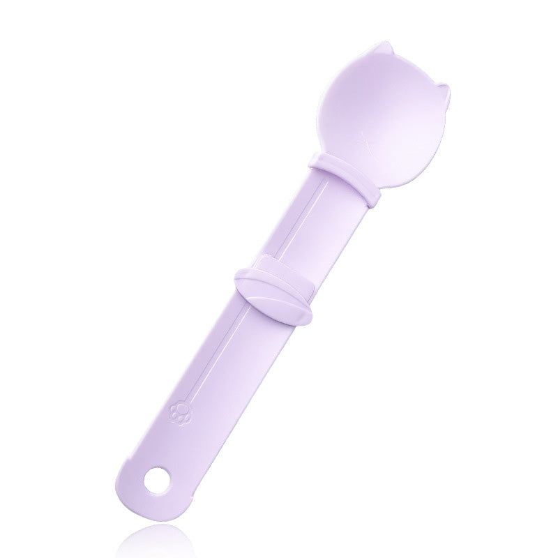⏳🔥¡50 % DE DESCUENTO POR TIEMPO LIMITADO! ⏰ 💞¡+50K VENDIDOS! Cuchara Dispensadora para Gatos – Sin BPA, exprime con una mano y cuchara ancha. ¡Alimentación limpia – hazte con la tuya! ✅