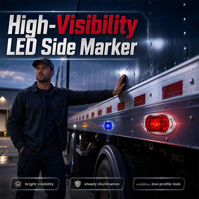 ⏳🔥¡50 % DE DESCUENTO POR TIEMPO LIMITADO! ⏰ 🚗 Luces LED Laterales de Posición para Camión