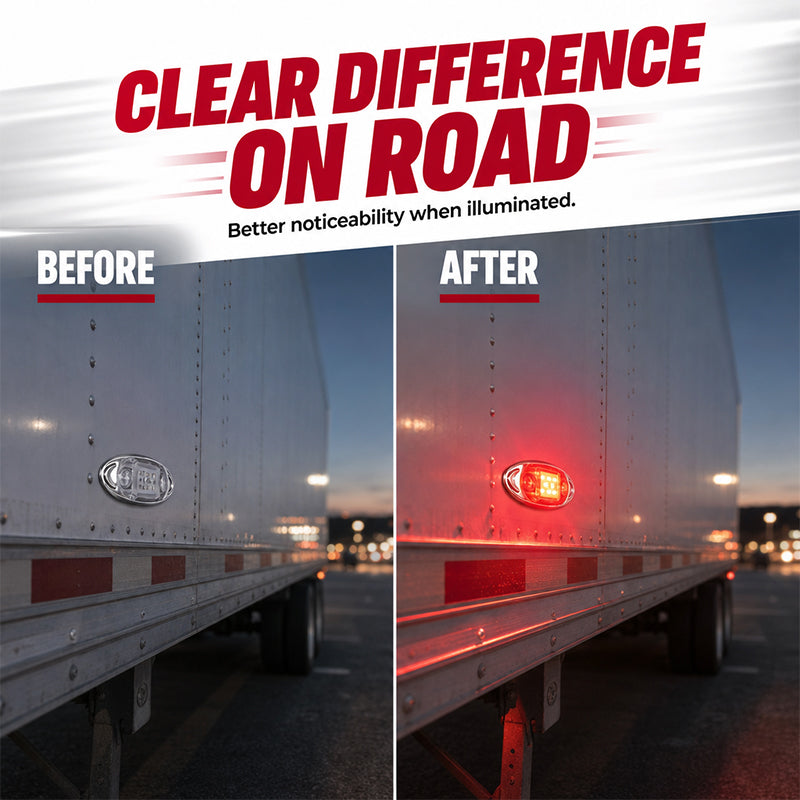 ⏳🔥¡50 % DE DESCUENTO POR TIEMPO LIMITADO! ⏰ 🚗 Luces LED Laterales de Posición para Camión
