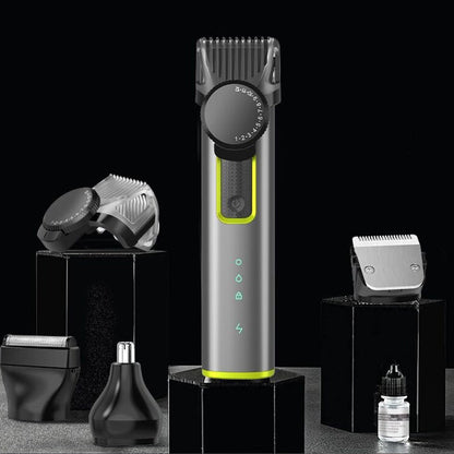 ⏳🔥¡50 % DE DESCUENTO POR TIEMPO LIMITADO! ⏰ Set de Cortadora de Cabello Eléctrica 4 en 1