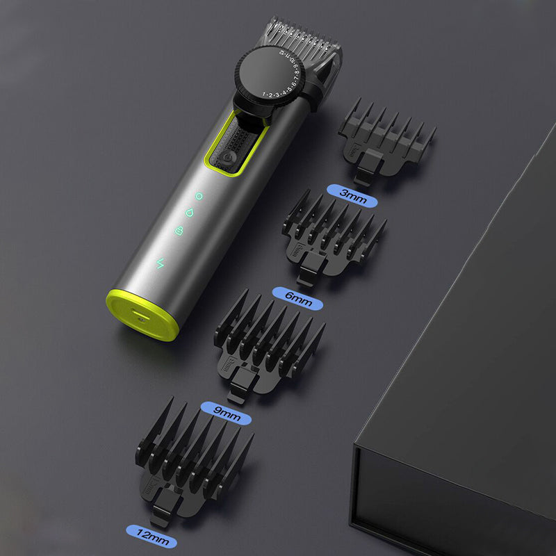 ⏳🔥¡50 % DE DESCUENTO POR TIEMPO LIMITADO! ⏰ Set de Cortadora de Cabello Eléctrica 4 en 1