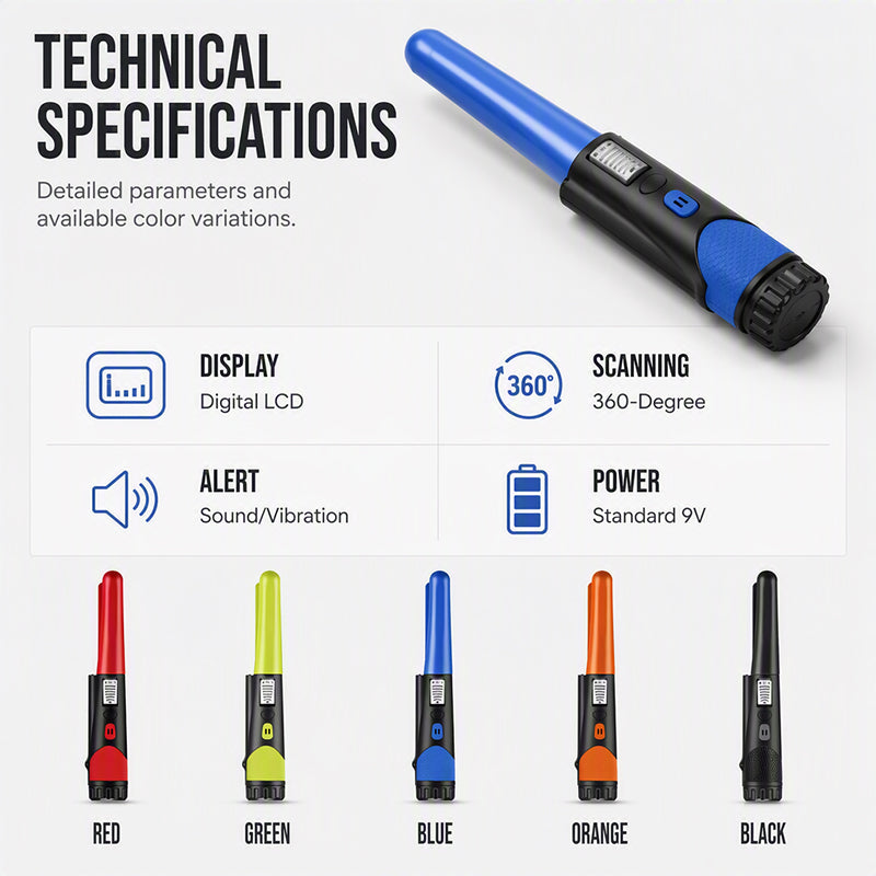 ⏳🔥¡50 % DE DESCUENTO POR TIEMPO LIMITADO! ⏰ Detector de Metales Portátil Pinpointer
