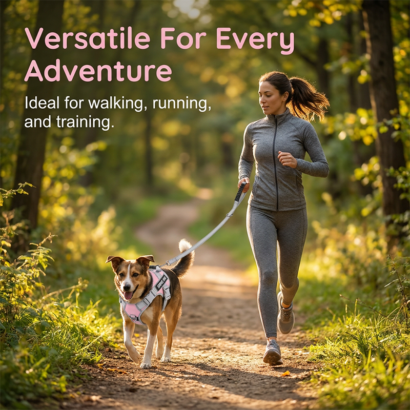 🎁2026 New Arrivals 50% OFF💥Escape-Proof Dog Harness with Top Handle – Adjustable No-Pull Vest with 3M Reflective Straps