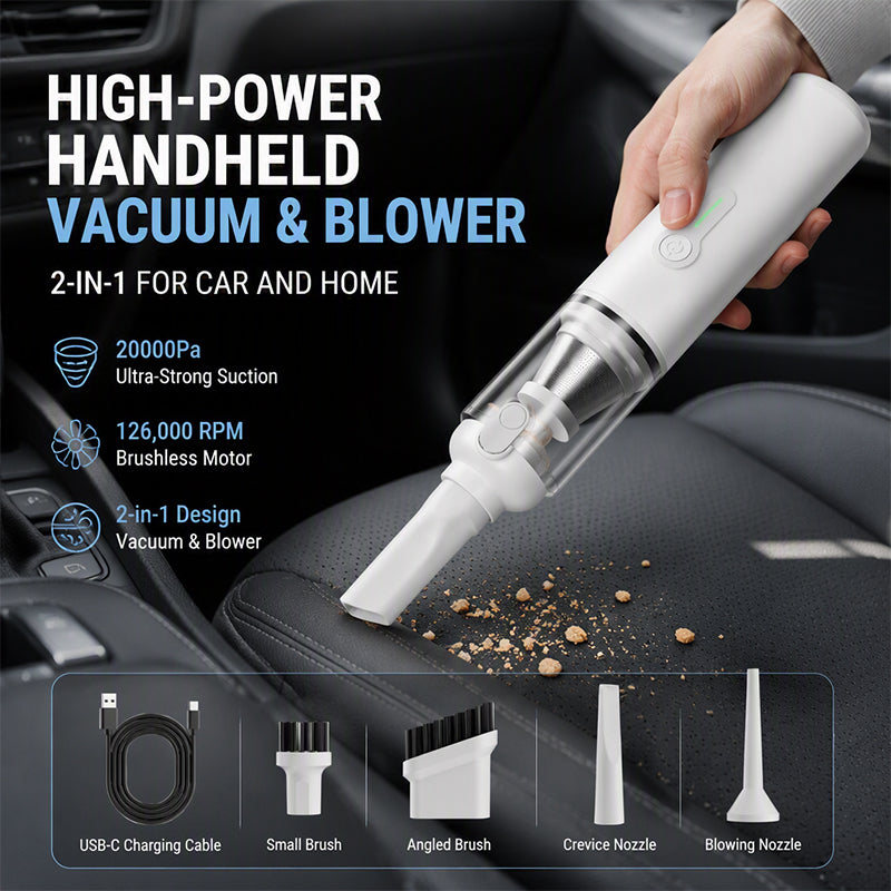 Handheld Cordless Car Vacuum Cleaner