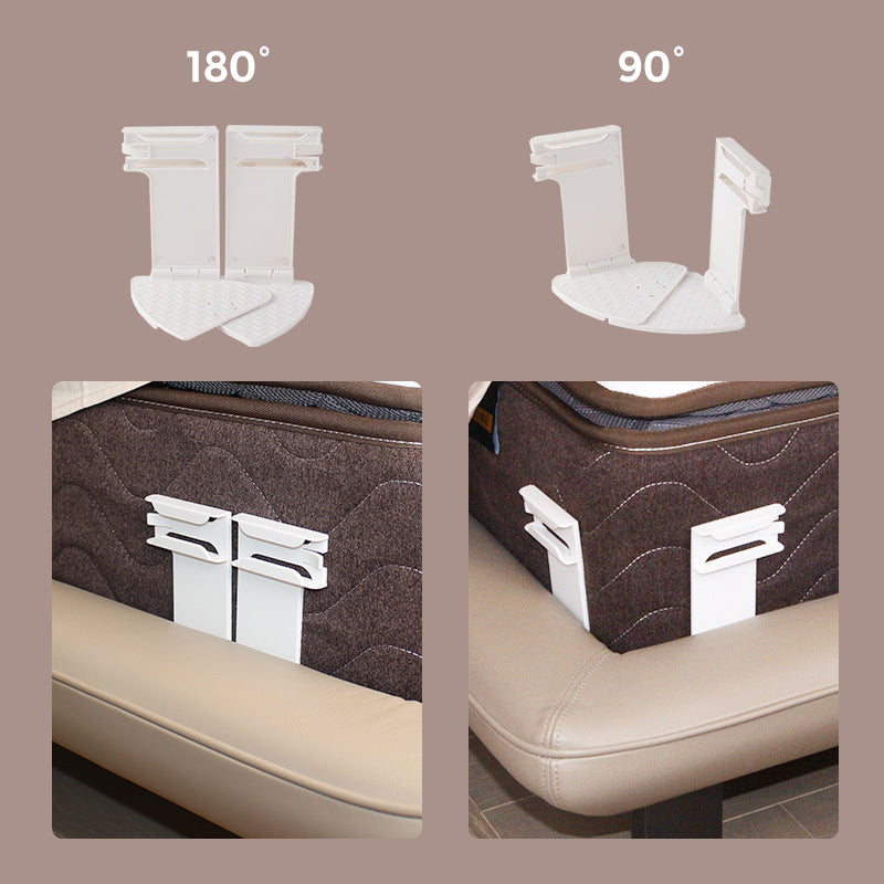 📢📢 50% de descuento!!   🛏️🔒  Cinturones de soporte de sábanas de alto rendimiento – girables 180° y 90°, sujeción firme sin dañar la tela, sin sábanas deslizantes, entrelazadas y confusas 🛡️✨
