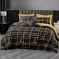 🔥¡50% de Descuento! 🛏 Juego de Cama Geométrico Minimalista Moderno
