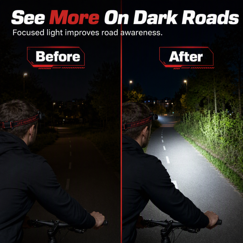 ⏳Time-Limited Special⏰Rechargeable LED Headlamp with Motion Sensor