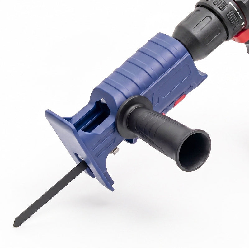 🎁 ¡50% DE DESCUENTO NOVEDAD 2026! 💥 Adaptador de taladro a sierra sable – Convierte tu taladro en sierra para madera, plástico y ramas ✨