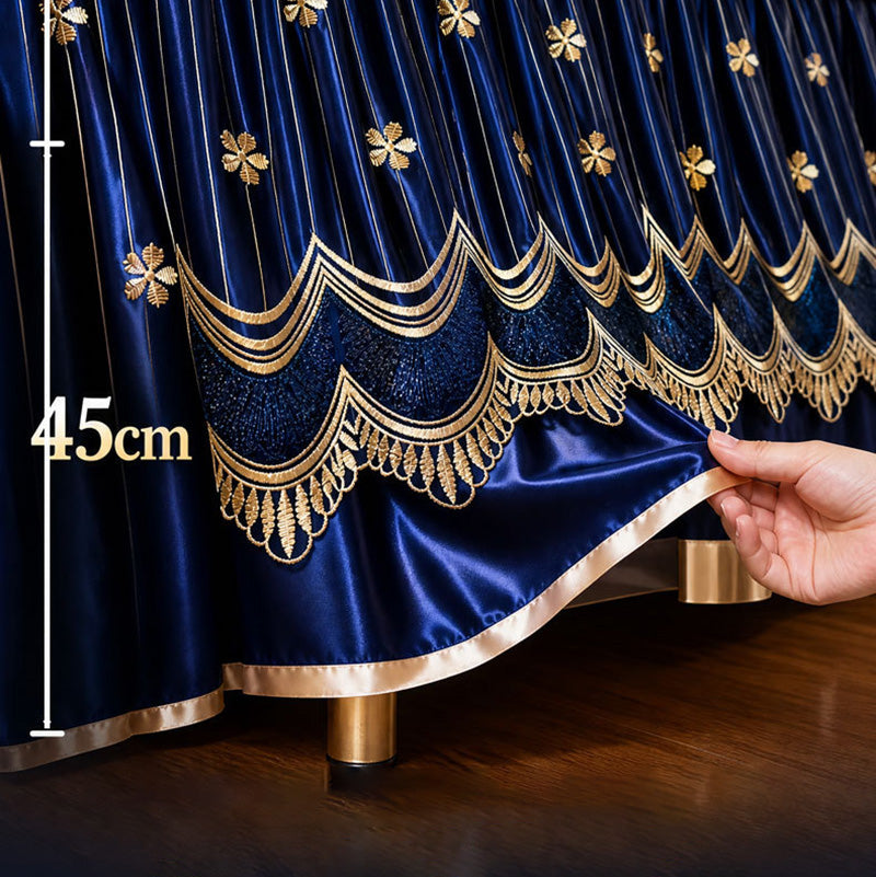 📢📢¡50% DE DESCUENTO! ⏰ Falda de Cama Acolchada con Caída de 45 cm
