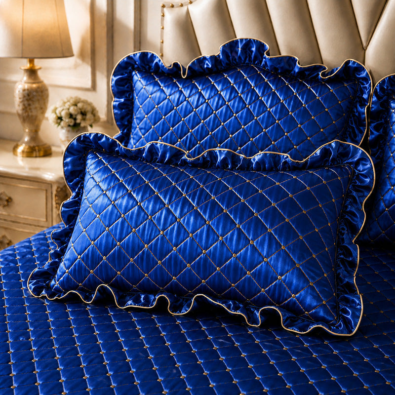 📢📢¡50% DE DESCUENTO! ⏰ Falda de Cama Acolchada con Caída de 45 cm