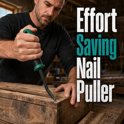 🔥HOT SALE 50% OFF! 🔨😫 Stop wrestling with stubborn staples — this nail puller pries them out fast with less effort. Ergonomic grip, angled tip, and built for repeat use. ✨