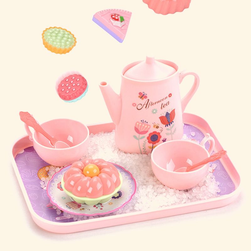 ⏳🔥¡50 % DE DESCUENTO POR TIEMPO LIMITADO! ⏰ 🦄🏰 Juego de té infantil de castillo de unicornio