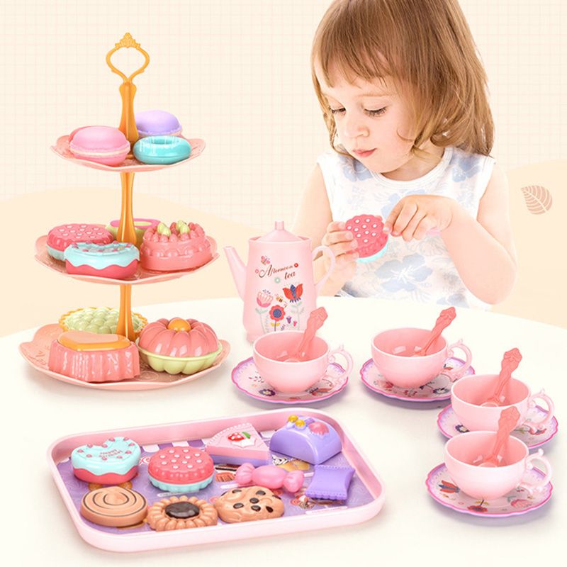 ⏳🔥¡50 % DE DESCUENTO POR TIEMPO LIMITADO! ⏰ 🦄🏰 Juego de té infantil de castillo de unicornio