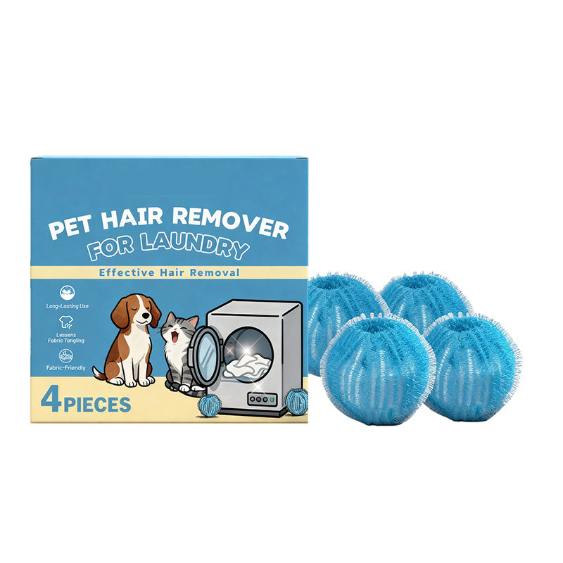 ¡Atrapa el pelo de las mascotas al instante! Bolas de lavandería reutilizables que no se enganchan.