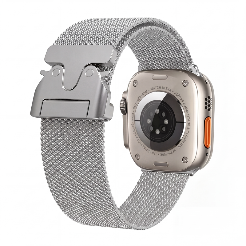 ⌚ ¡PROMO LIMITADA 50% DE DESCUENTO! ✨ Pulsera de reloj de malla de acero inoxidable – Transpirable, Segura, Estilo Moderno ✨