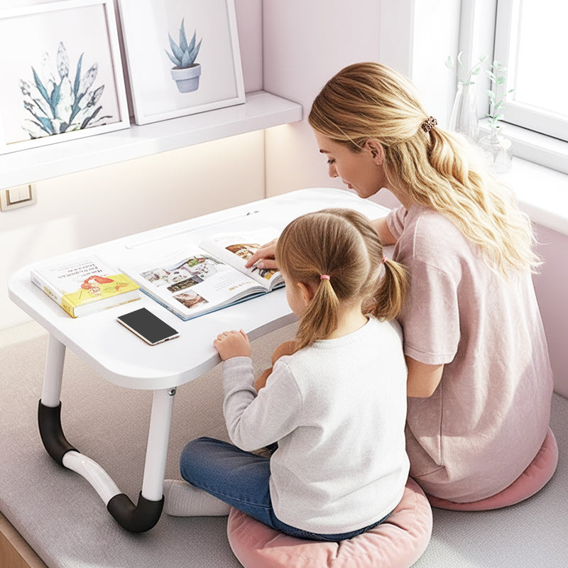⏳🔥¡50 % DE DESCUENTO POR TIEMPO LIMITADO! ⏰ Mesa Plegable para Laptop con Portavasos