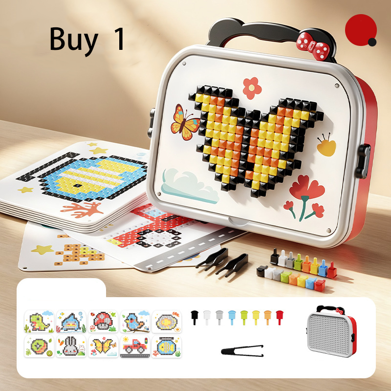 ⏳🔥¡50 % DE DESCUENTO POR TIEMPO LIMITADO! ⏰ Puzzle Creativo 3D de Clavijas con Forma de Hongo