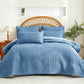 ⏳¡Oferta por Tiempo Limitado 50% OFF!⏰Juego de Ropa de Cama de Algodón 100% en Color Liso – 4 Piezas🛏️