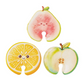 Esponja para lavar platos con forma de fruta adorable