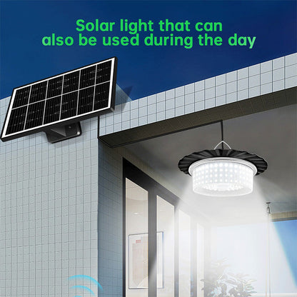 ☀️ ¡50% de Descuento! 💡 Lámpara Solar Colgante para Exterior – Luz 360°, Impermeable IP65 y 4 Niveles de Brillo ✨