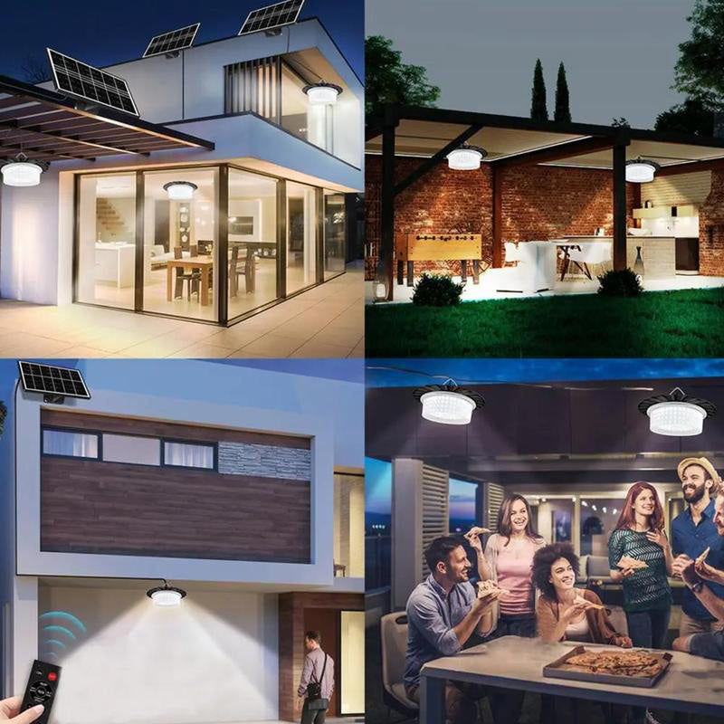 ☀️ ¡50% de Descuento! 💡 Lámpara Solar Colgante para Exterior – Luz 360°, Impermeable IP65 y 4 Niveles de Brillo ✨