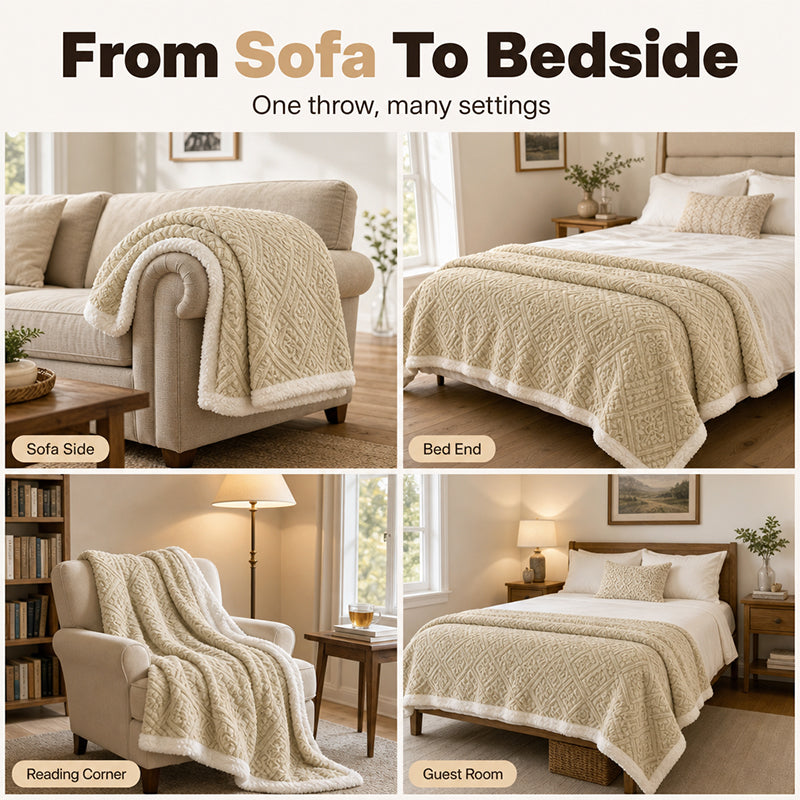 ⏳Time-Limited Special⏰Ultra‑Soft Lightweight Blanket – Warm, cozy & travel‑friendly ✨