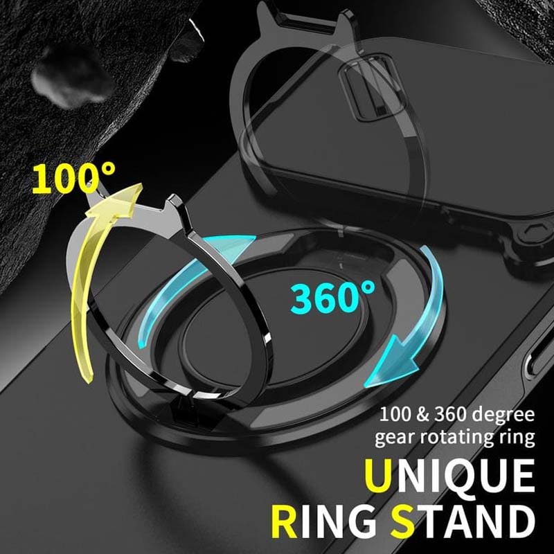 🎉 2026 Sale — Over 42,000 Sold!📱 Magnetic iPhone Case‑Ring Stand & Camera Slider 🛡️