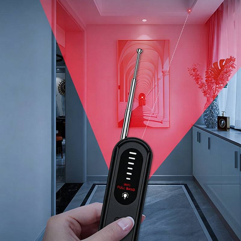 🔍 ¡50% DE DESCUENTO POR TIEMPO LIMITADO! ⚡ Detector Anti-Cámara Espía y GPS – Portátil, Sensible y Fácil de Usar ✨