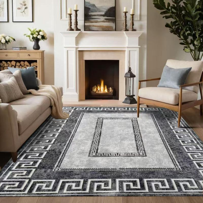 🏡✨Non-Slip Low Pile Area Rug