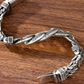 Pulsera Retro con Mantra de Seis Sílabas para Hombre