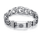 Pulsera Retro con Mantra de Seis Sílabas para Hombre