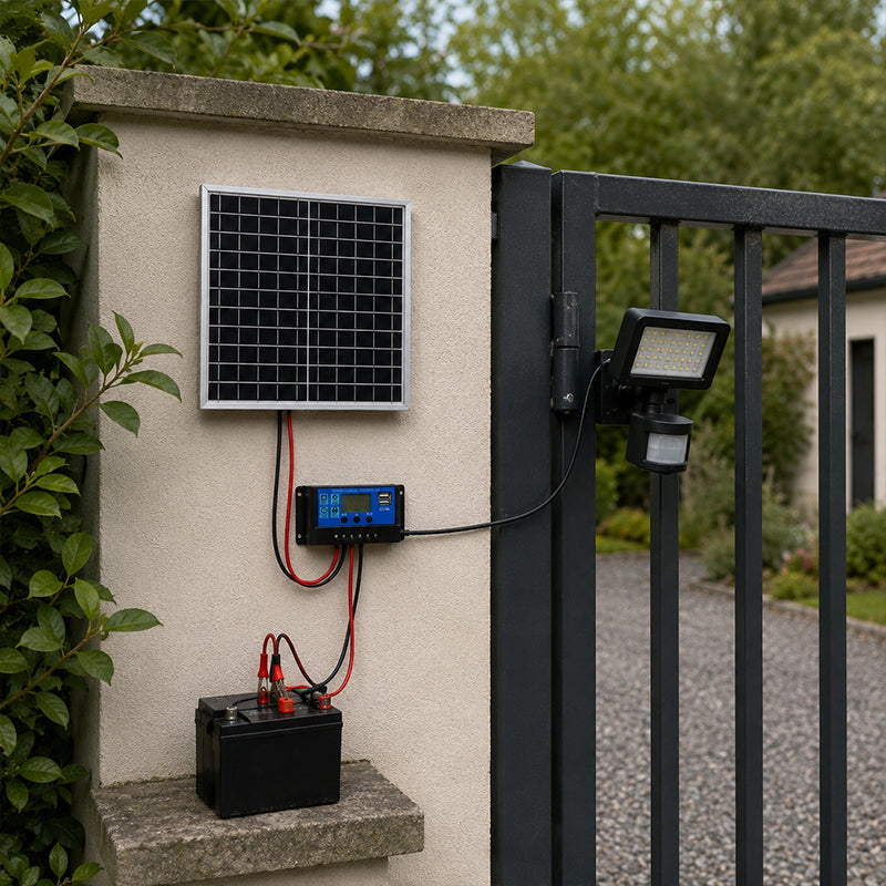Kit de Panel Solar Portátil Resistente al Agua